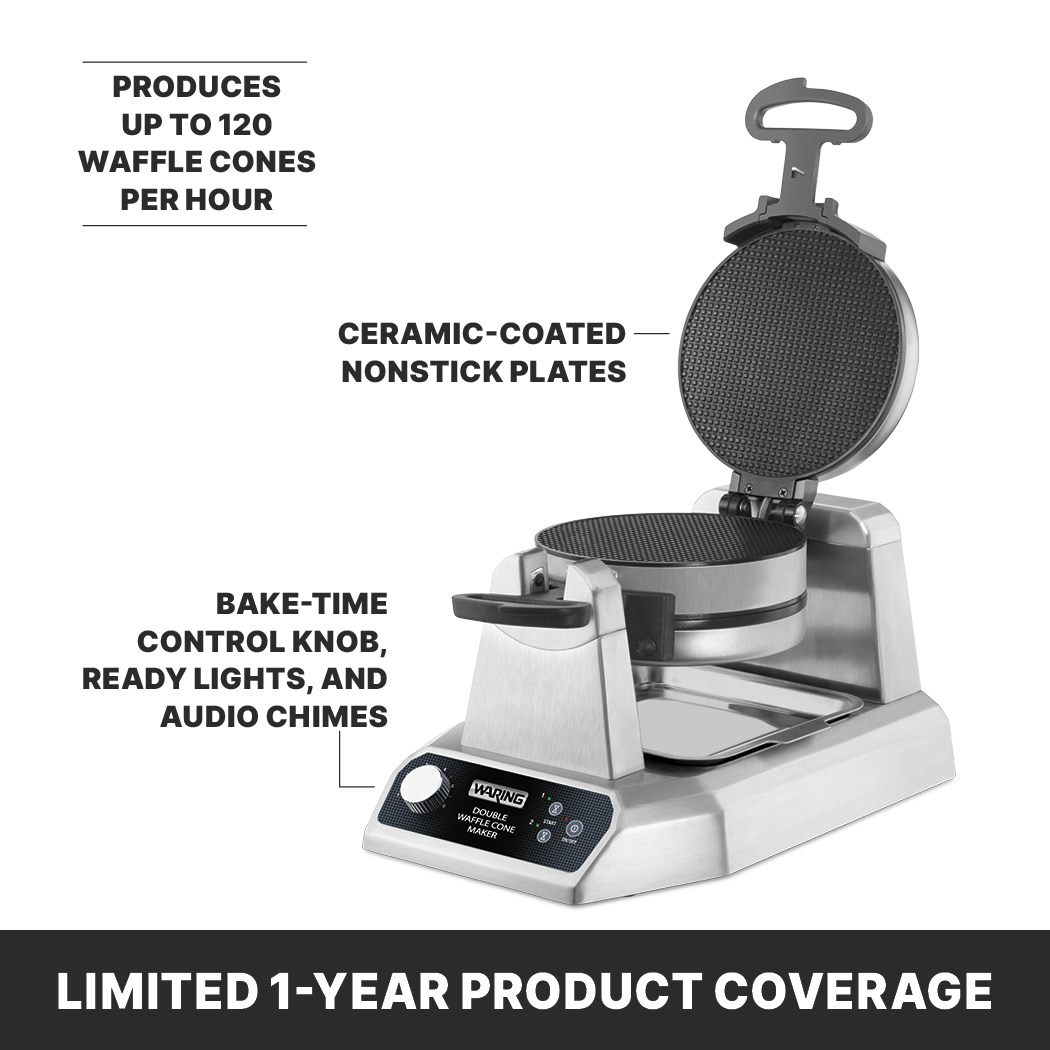 Double Waffle Cone Maker